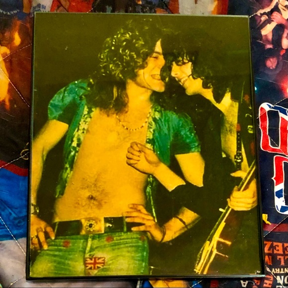 LED ZEPPELIN Accessories Led Zeppelin 8x Photorobert Plantjimmy